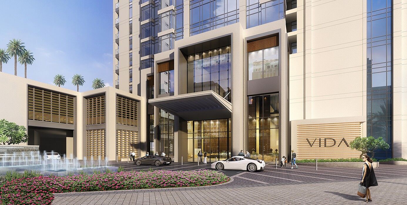 Hotel Vida Emirates Hills Dubaj Exteriér fotografie